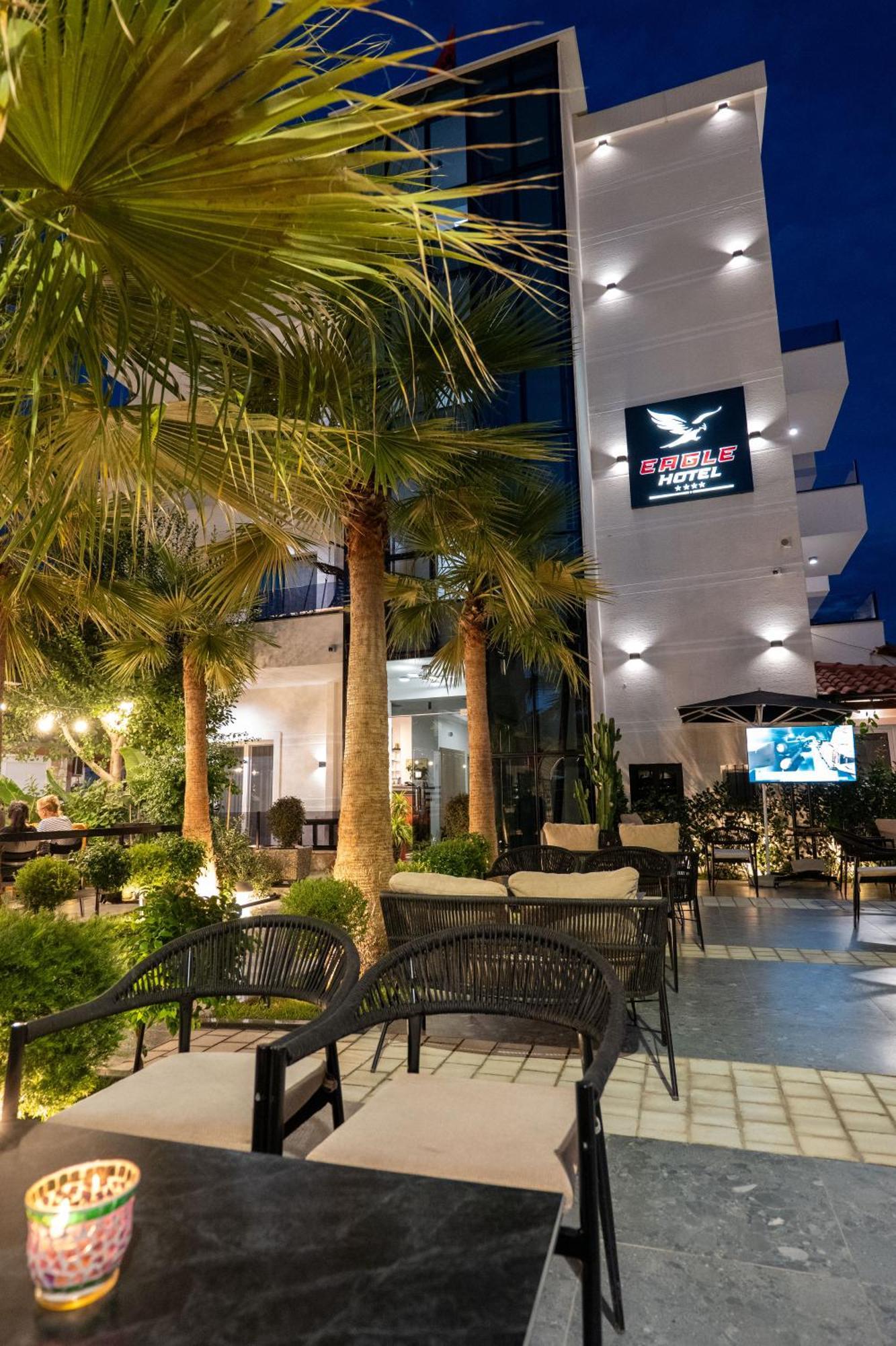 Hotel Eagle Ksamil Buitenkant foto