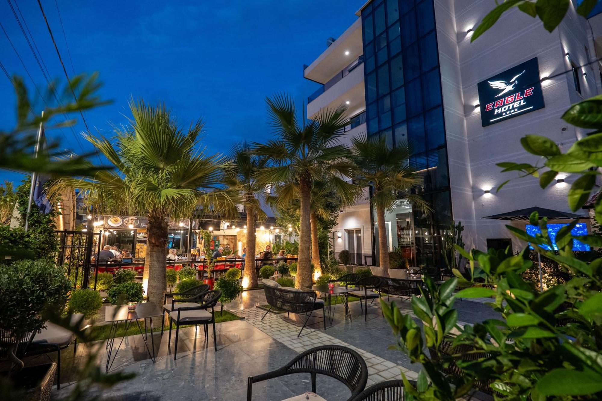 Hotel Eagle Ksamil Buitenkant foto