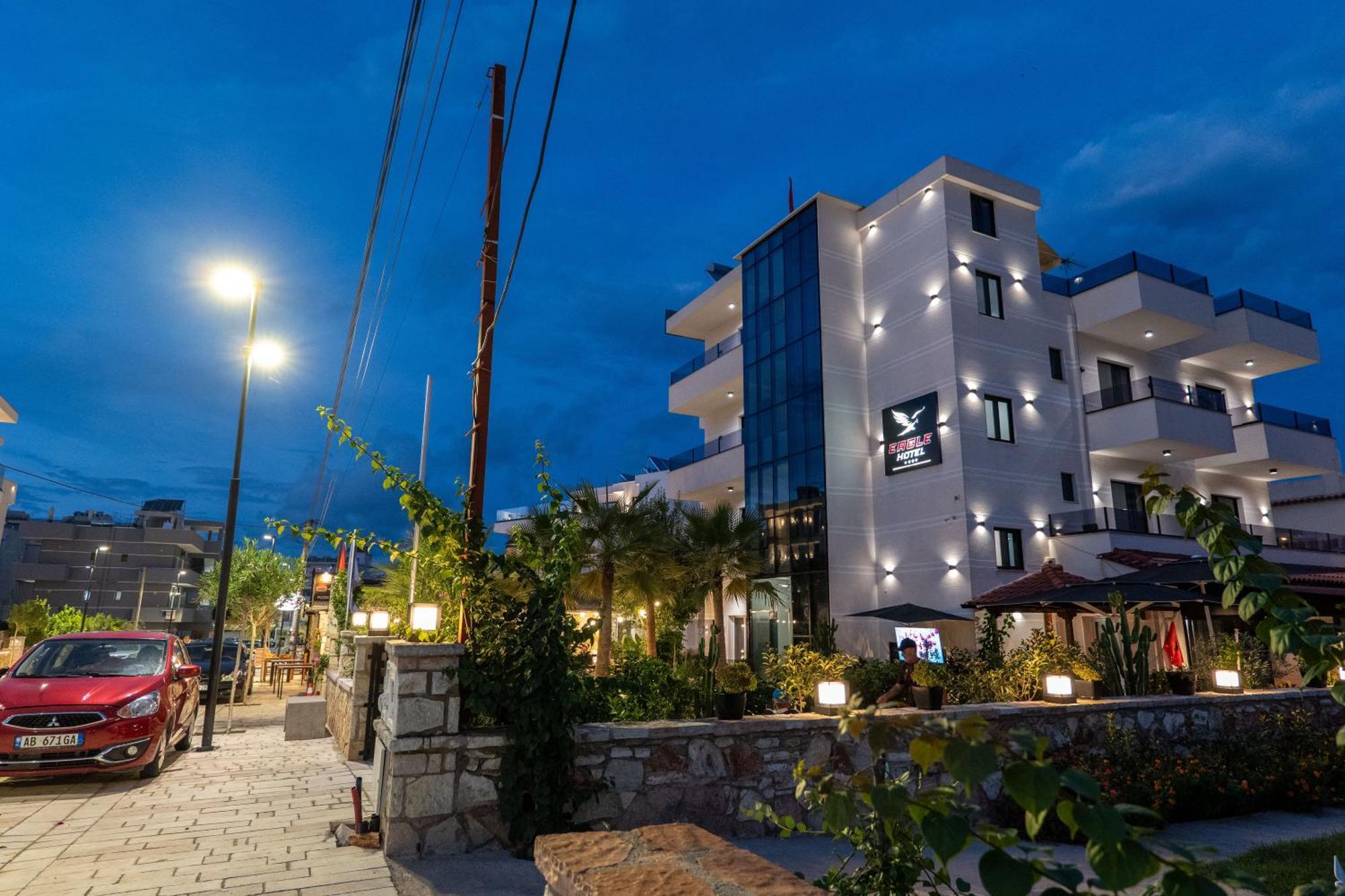 Hotel Eagle Ksamil Buitenkant foto