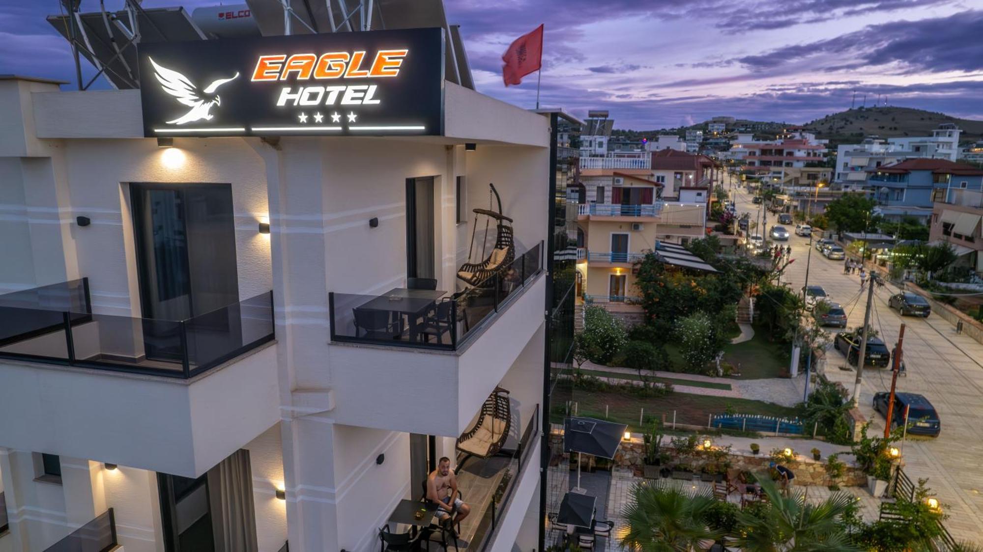 Hotel Eagle Ksamil Buitenkant foto