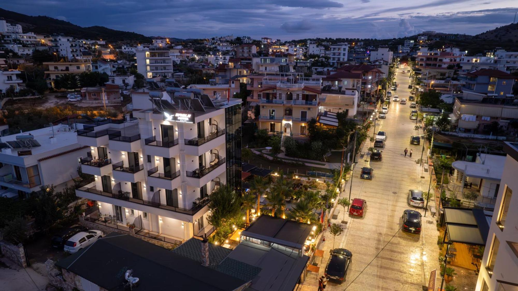 Hotel Eagle Ksamil Buitenkant foto